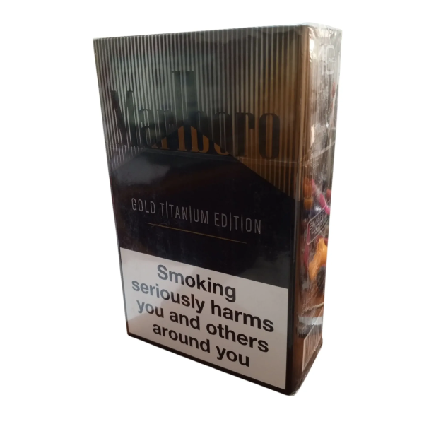 Marlboro Gold Titanium Edition 200 sticks 1 Marlboro Gold Titanium Edition 200 sticks